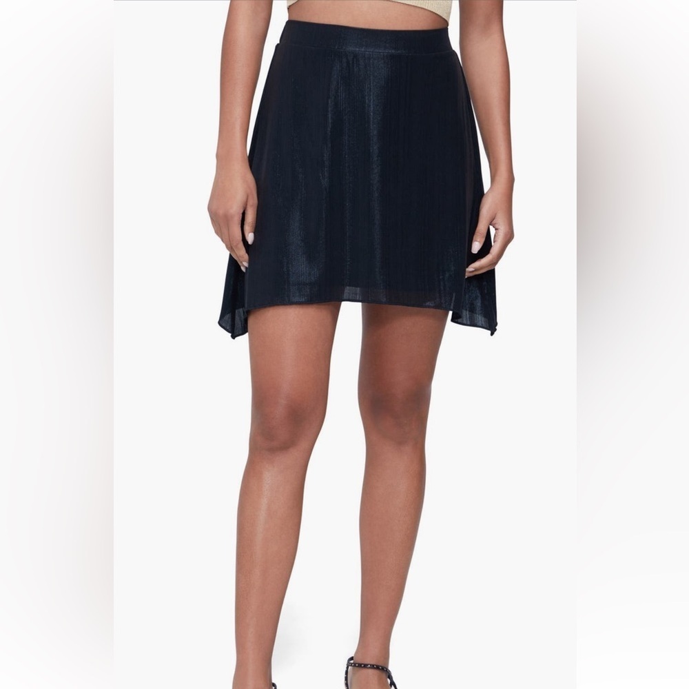 Wildfox Shimmering Fairy Black Festival Mini Skirt Size M